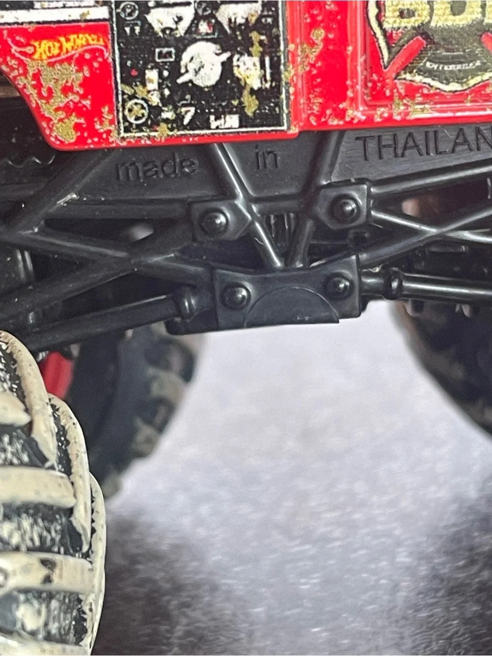 Hot Wheels Monster Jam BACKDRAFT Diecast Monster Truck 1:64 Scale